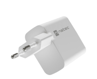 Natec RIBERA GAN 1X USB-A + 1X USB-C 45W BIAŁA - 1480428 - zdjęcie 4